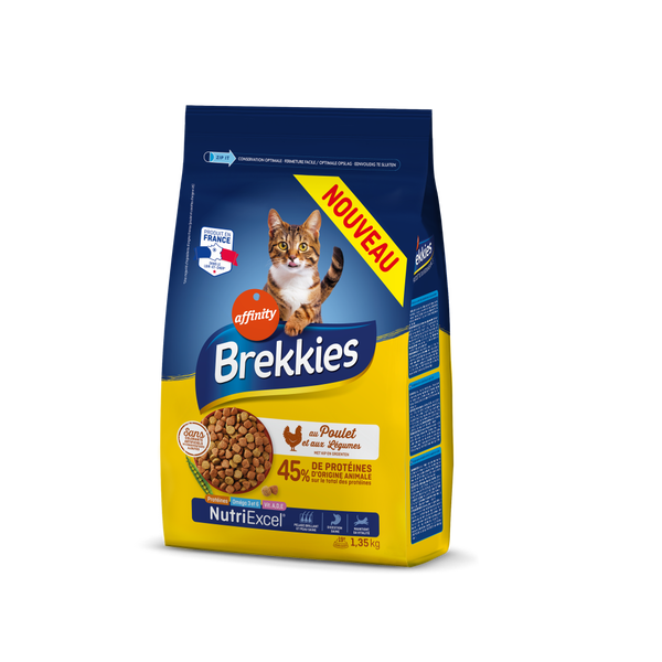 Brekkies Cat Not-Sterilized Meat Dry